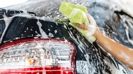 Someone Washing Their Car