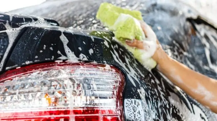 Someone Washing Their Car