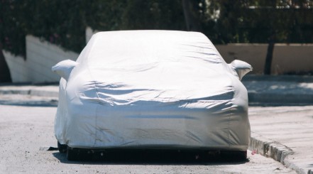 Car Covered Outside