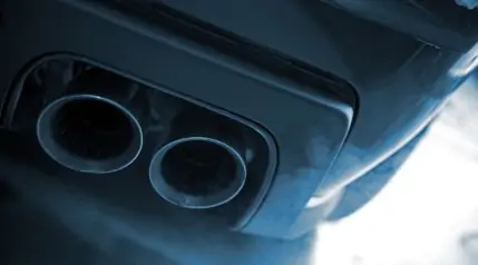 Car Exhaust Burning Oil