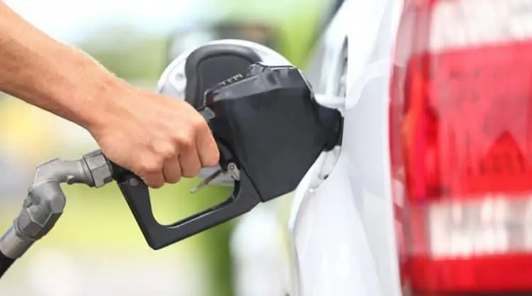 Man Pumping Gas