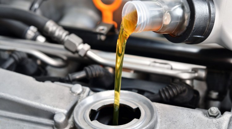 Car owner filling up his vehicle